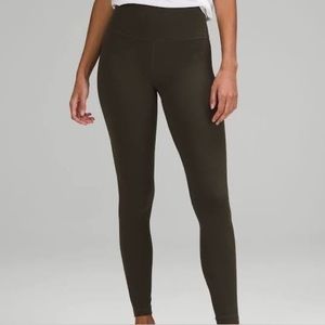 Lululemon Align HR “25 in Dark Olive